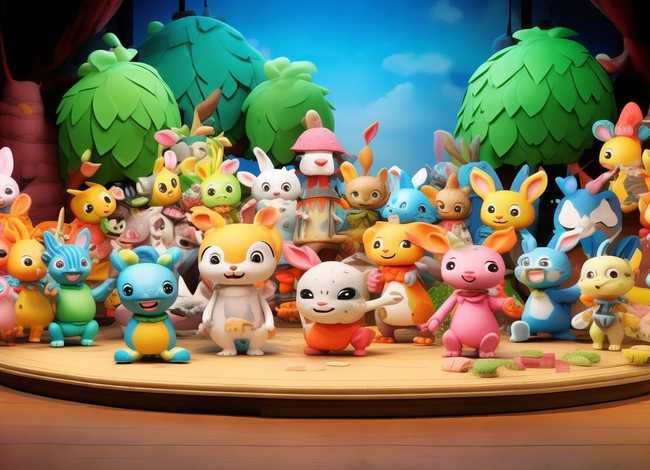 儿童动物故事伴演舞台剧（小动物的儿童舞台剧）