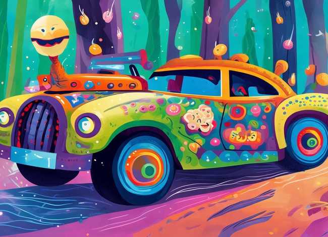 儿童故事怪兽车；怪兽车的故事书