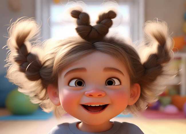 儿童编发心形，儿童编发 心形