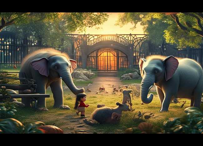 动物园的故事睡前故事 - 关于动物园的睡前故事