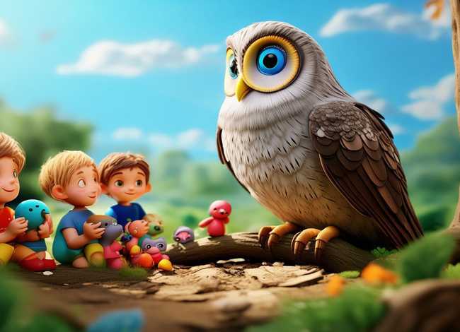 寓言故事创意儿童画；寓言故事幼儿画