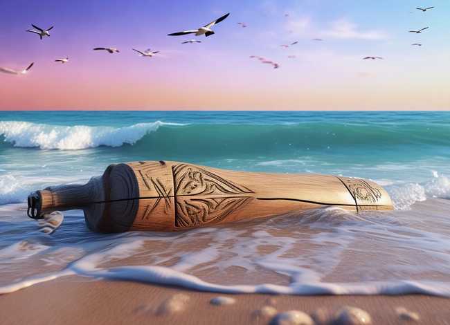 漂流瓶的故事作文300字；漂流瓶的故事作文300字左右