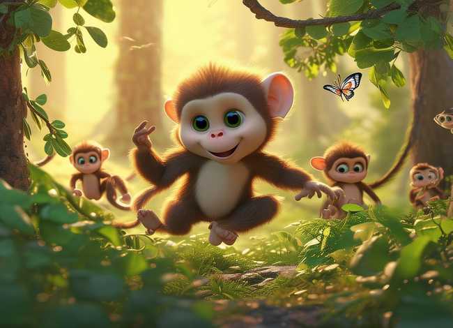 小猴子的故事幼儿（小猴子的幼儿故事600字）