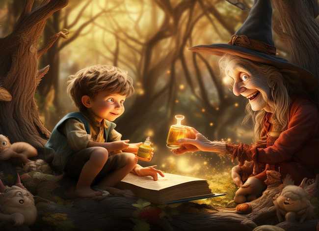 女巫童话故事儿童 女巫故事集