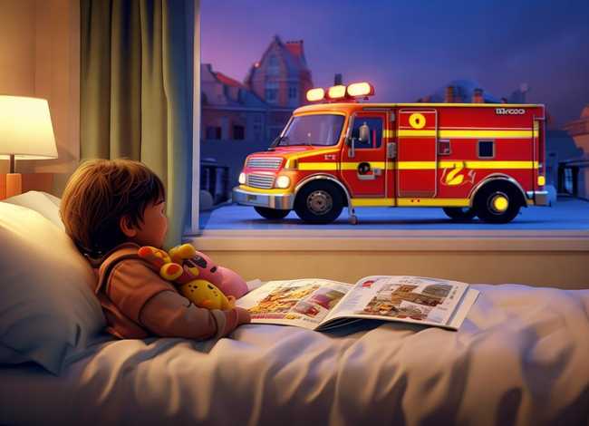 救护车的儿童睡前故事 - 救护车的故事睡前故事 救护车的儿童睡前故事 - 救护车的故事睡前故事