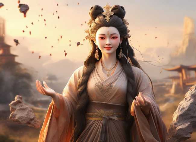 儿童故事女娲娘娘 - 关于女娲娘娘的故事