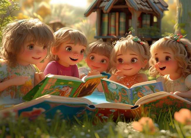 甜美的故事儿童（甜美可爱的故事）