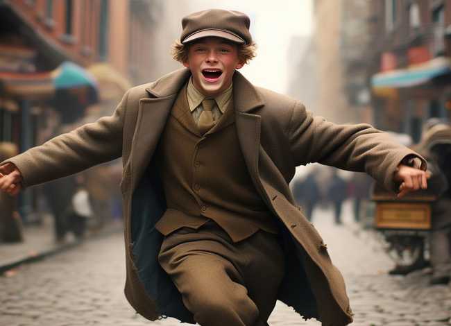 小报童的故事舞蹈，小报童的歌 舞蹈