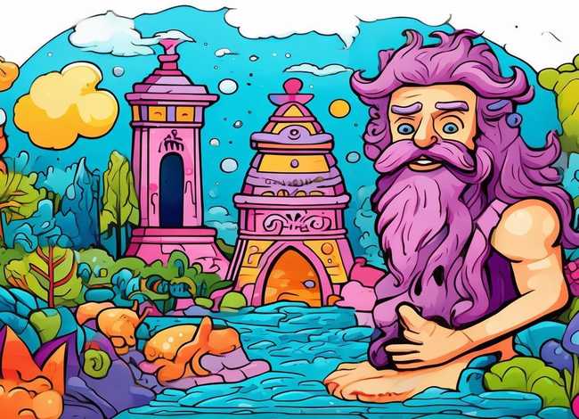 神话故事儿童简易绘画 - 神话故事绘画图(简笔画)