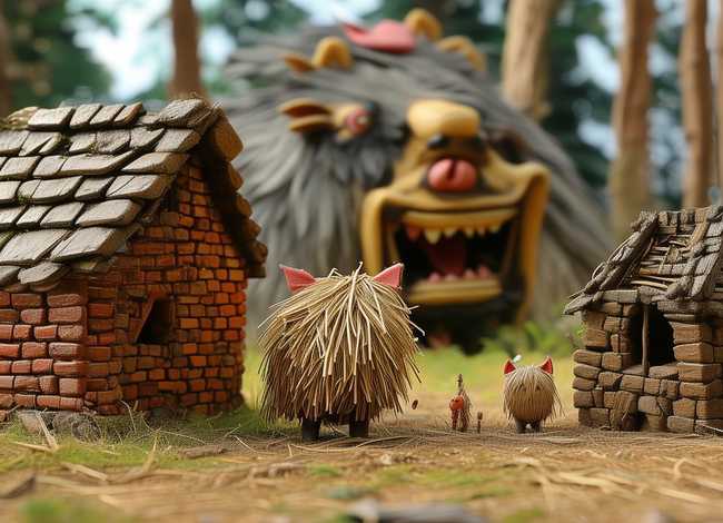 三只小猪儿童故事 少儿故事三只小猪