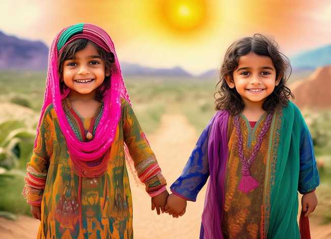 中巴友谊图画 - 中巴友谊图画简单又漂亮