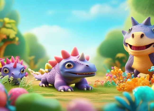 儿童故事3-6岁有声阅读恐龙，少儿故事恐龙