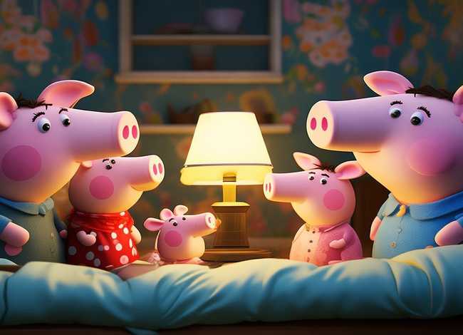 儿童睡前故事小猪佩奇一家人 - 小猪佩奇一家人的故事 儿童睡前故事小猪佩奇一家人 - 小猪佩奇一家人的故事