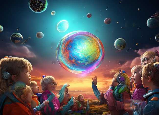 儿童科幻创意画 - 儿童科幻创意画作品