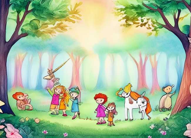 儿童水彩画故事 水彩画绘本故事