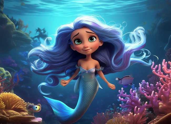 美人鱼爱丽儿的儿童故事 我想听美人鱼爱丽儿的故事