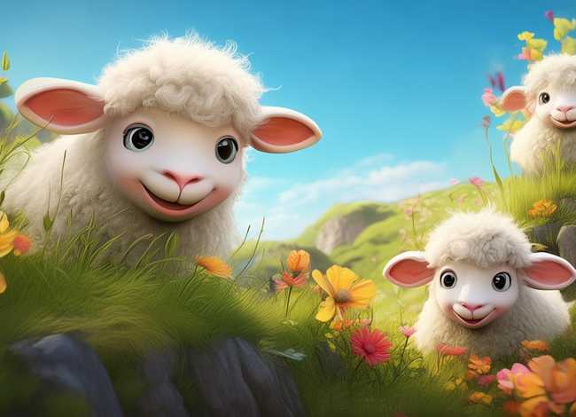 儿童故事三只小羊视频播放、幼儿故事三只小羊视频