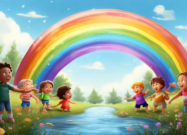 彩虹的故事儿童版、彩虹的故事幼儿故事 彩虹的故事儿童版、彩虹的故事幼儿故事