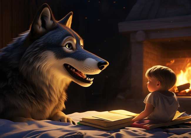 儿童睡前故事狼外婆完整版；睡前故事狼外婆的故事