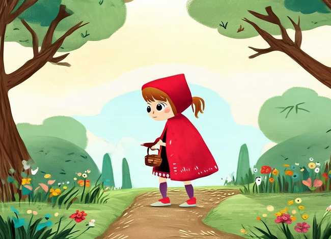 儿童故事小红帽的故事 - 少儿故事小红帽的故事