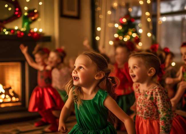 圣诞节儿童舞蹈主恩典，儿童舞蹈主恩典圣诞节舞蹈