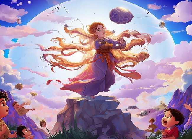 儿童故事女娲补天的故事，女娲补天的故事幼儿故事简写