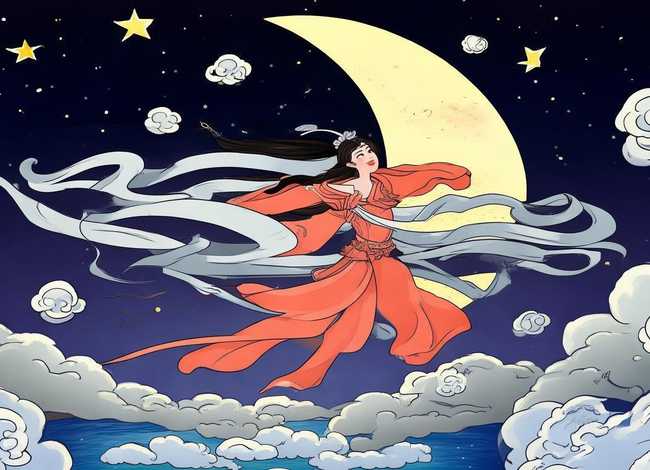 嫦娥奔月神话故事手抄报内容 - 嫦娥奔月神话故事手抄报内容怎么写