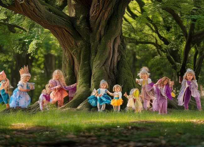 童话故事儿童摄影，童话纪儿童摄影