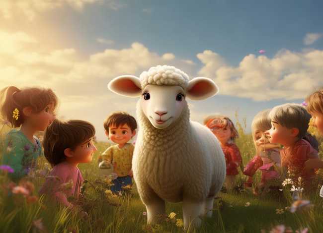 小羊的故事完整版儿童、小羊的故事文字版