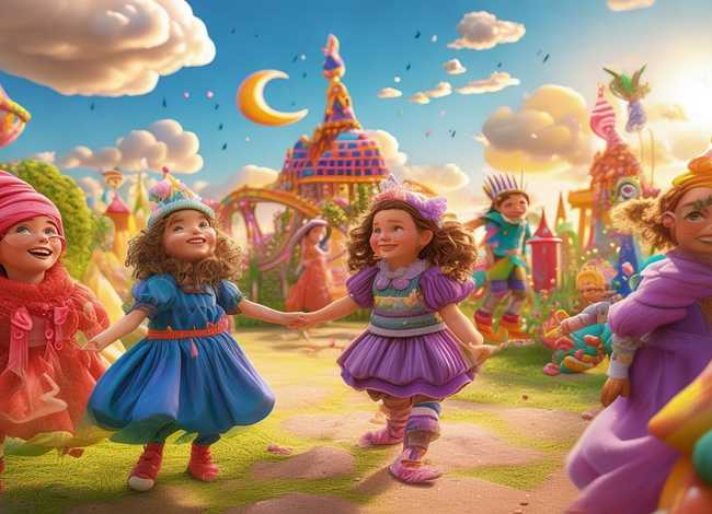 cosplay儿童童话世界；儿童cosplay童话世界