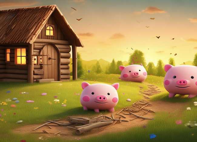 少儿睡前故事三只小猪 - 少儿睡前故事三只小猪图片 少儿睡前故事三只小猪 - 少儿睡前故事三只小猪图片