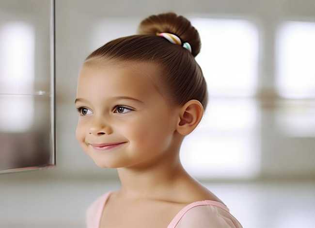 儿童国标舞发型图片简单，儿童国标舞发型图片简单好看