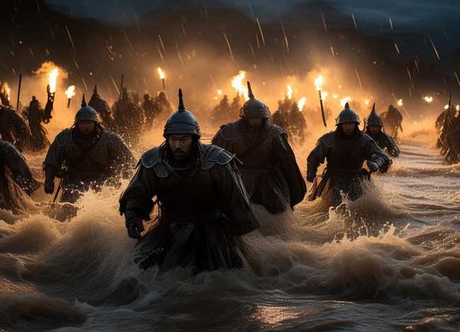 黄河的故事 韩信木罂渡黄河的故事 黄河的故事 韩信木罂渡黄河的故事