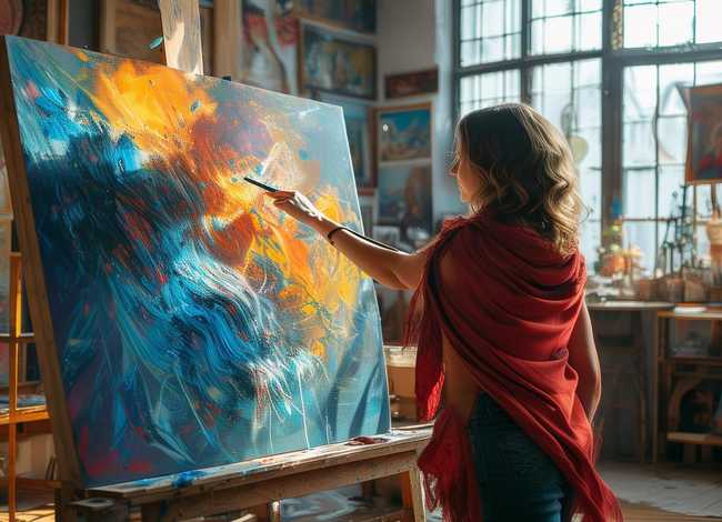 艺术的故事内容；艺术的故事内容怎么写