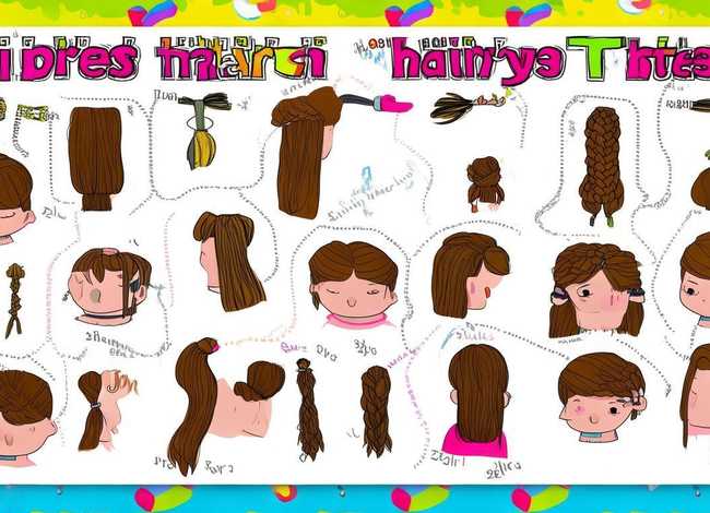 儿童编头发各种编发、儿童编头发各种编发教程图解