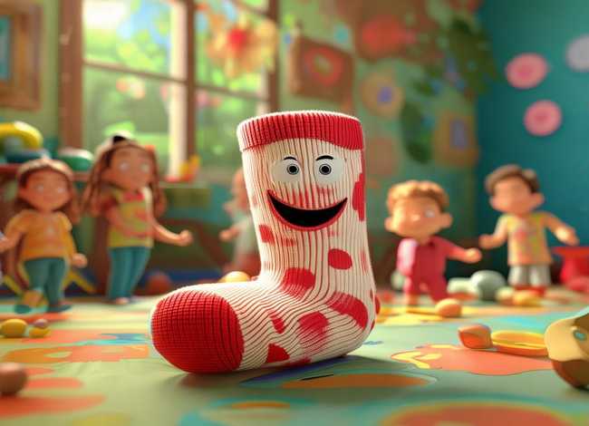 袜子的故事幼儿园 - 幼儿园一只袜子的故事