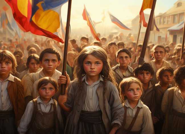 小孩子革命故事大全（小孩子革命故事大全简短）