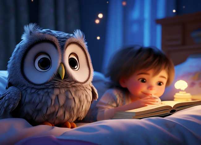 儿童睡前故事猫头鹰，睡前故事 猫头鹰