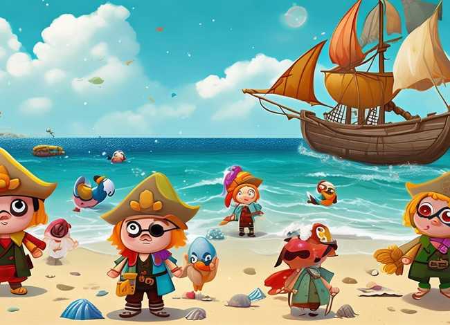 海盗故事书儿童版，幼儿海盗故事