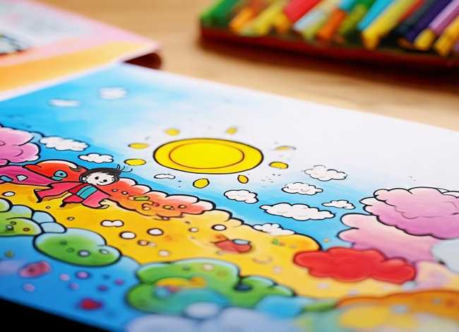 绘本故事简笔画彩色 绘本故事简笔画彩色版