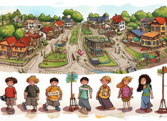 变化的家乡儿童故事、关于家乡变化的幼儿绘本故事