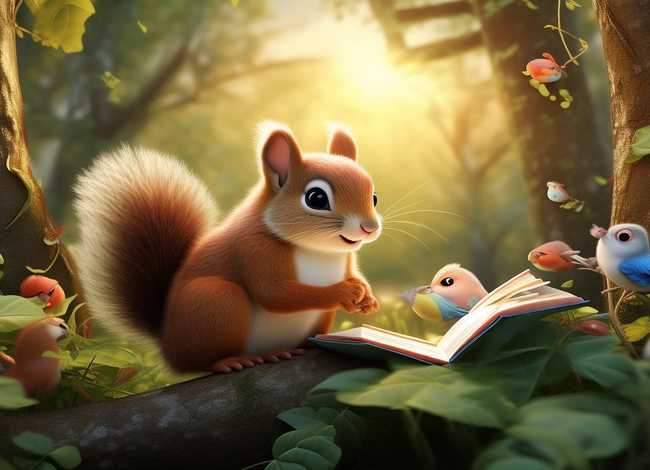 儿童故事小松鼠在线听（小松鼠的故事在线听）