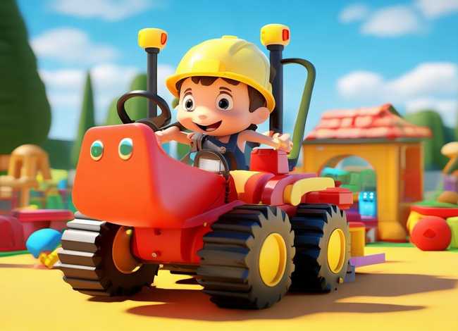 儿童挖掘机故事100个、挖掘机的故事幼儿故事