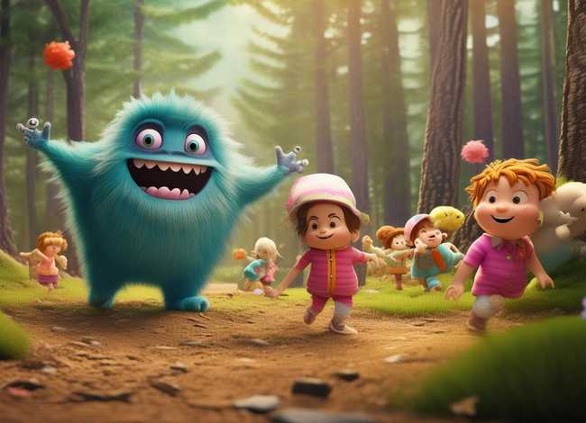 儿童故事怪兽吃小朋友 - 幼儿故事怪兽吃小鸡