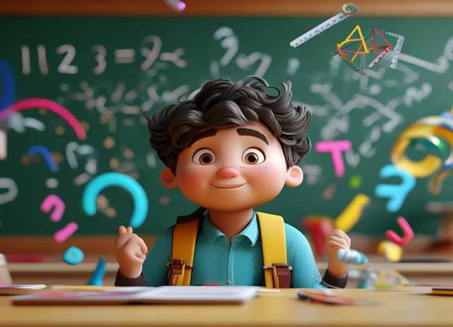 数学小故事插画，数学小故事插画怎么画