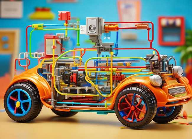 儿童电动小汽车电路图 - 儿童电动小汽车电路图片