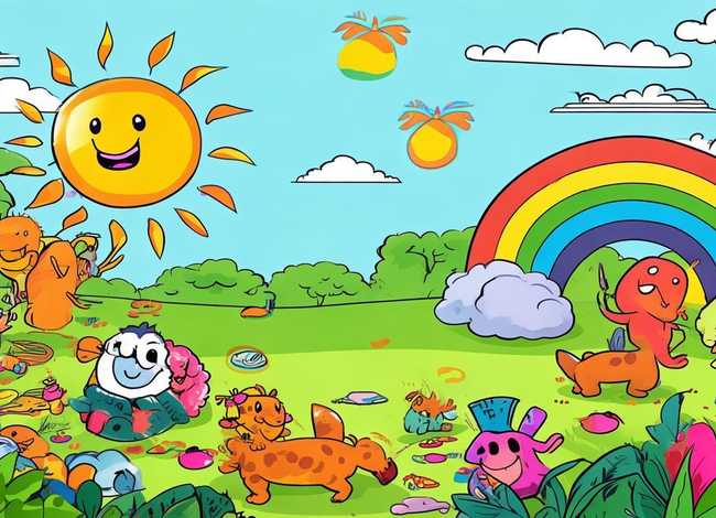 幼儿图画故事作品，幼儿图画故事作品图片