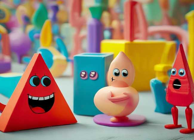 几何图形趣味故事、几何图形趣味故事图片