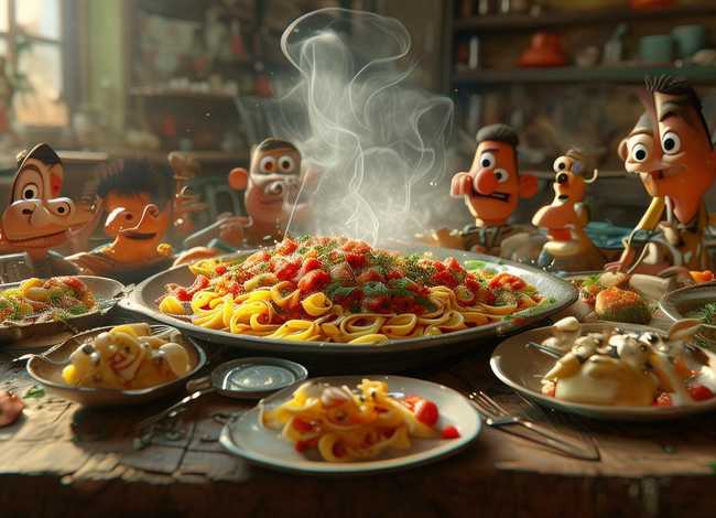 关于面的小故事、关于面条的小故事