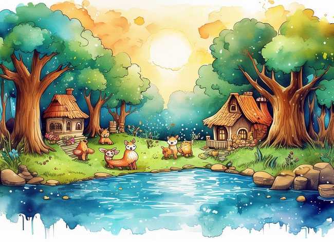 水彩故事绘本，水彩故事绘本推荐